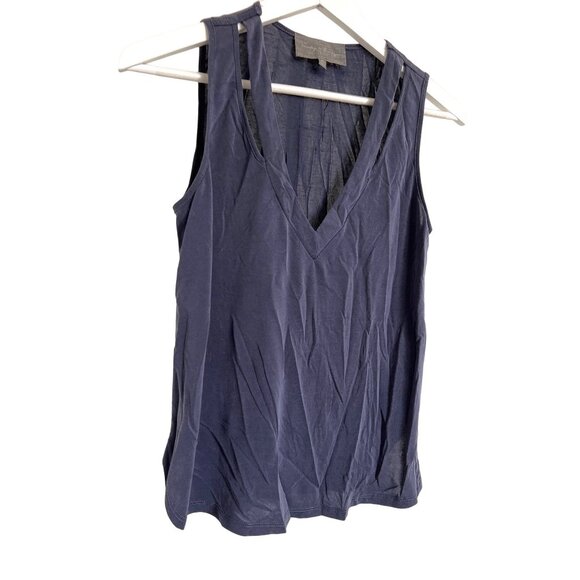 Sunday in Brooklyn Navy Slinky Top - Picture 2 of 4